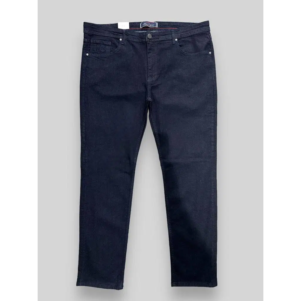 Erkek Büyük Beden Jeans Pantolon - Lacivert
